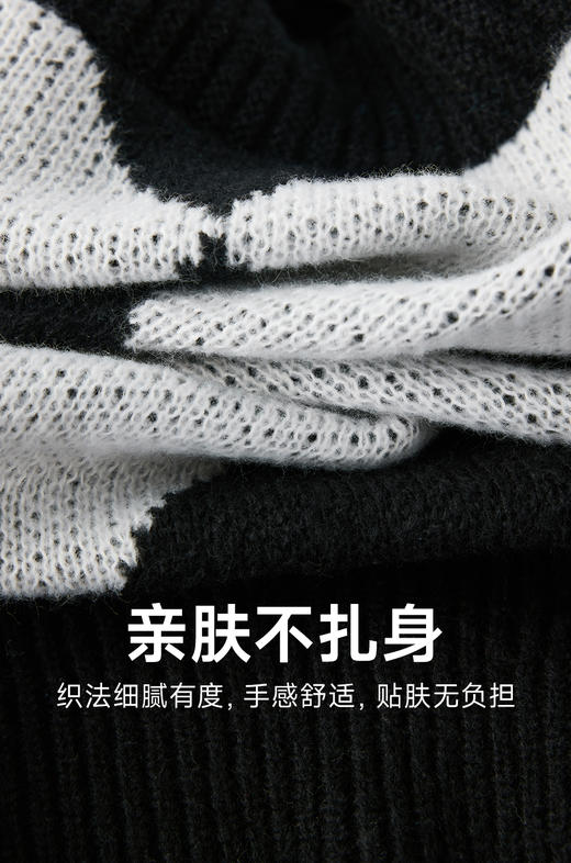 赤兔嗨购复古菱格针织开衫女秋冬季外搭法式高端优雅温柔软糯风毛衣 商品图7