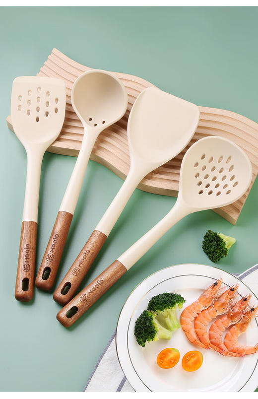 木一点  品雅硅胶漏勺  MYD-9040 商品图1