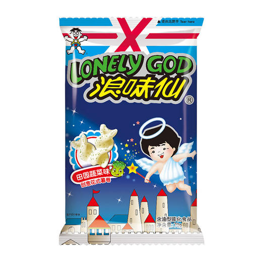 旺旺浪味仙蔬菜味70g 商品图0
