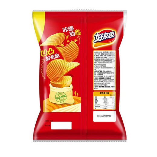 好丽友薯片好友趣韩国泡菜味70g 商品图1