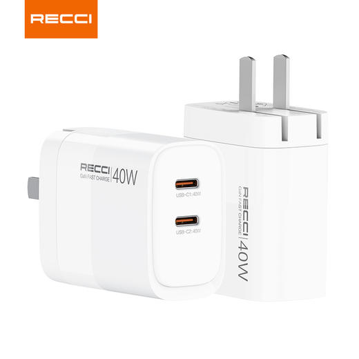 Recci40W氮化镓充电头适用苹果充电器 商品图5