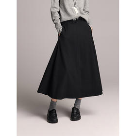 棉仓357617002-秋冬大摆伞裙