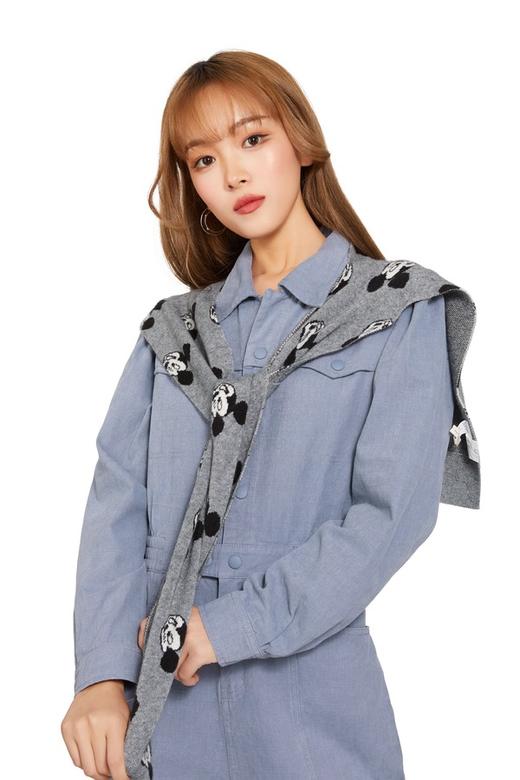 BORAN帛然 动物图案针织披肩 9568 商品图0