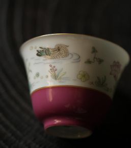 赋山叙 |胭脂红鸳鸯主杯