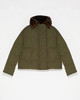 Yves Salomon - Down Jacket Technical Fabnc /Mink - Army Green - 女装 - 羽绒服 - 军绿色 商品缩略图1