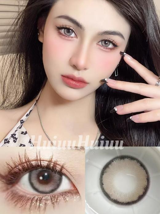 【月抛大直径】SNTTY月抛- 雾霜灰 - 14.5mm-【月抛 度数0-1000度 含525/575】 商品图0