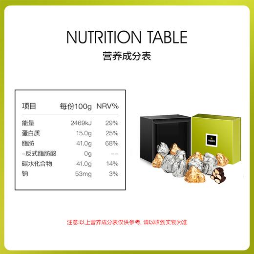 Patchi迪拜芭驰巧克力涂层金山银山烘焙果仁夹心零食进口礼物165g-CPC025-CROQ（福建、厦门、随机发货，无手提袋） 商品图4