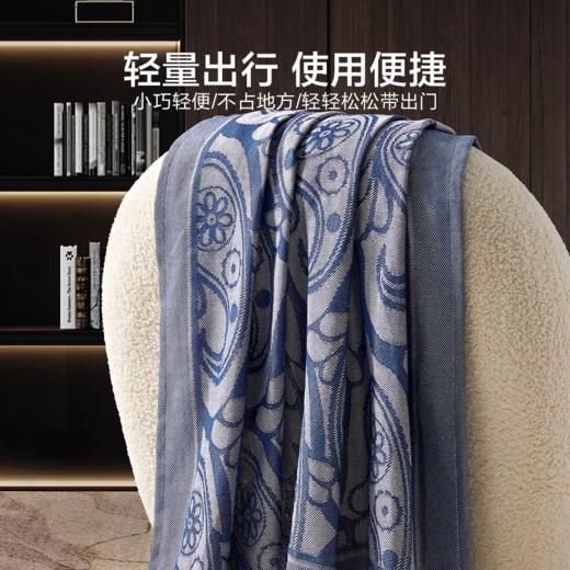 NOXELES First class飞机头等舱针织航空毯 母婴级A类面料 带航空品质标签 商品图3