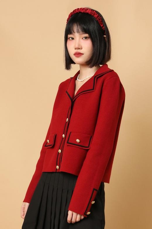 Stay2Weeks 翻领撞色针织衫 15217 商品图3