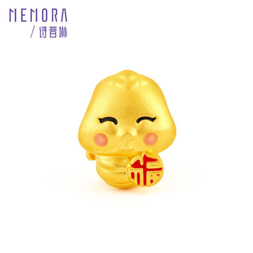 【积分抵值】五福蛇转运珠 灵蛇献瑞系列黄金足金生肖蛇宝宝礼物MEMORA诗普琳HPE26501（线上专供） 商品图4