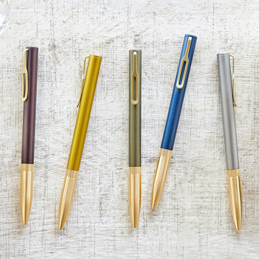 樱花（SAKURA）签字笔商务宝珠笔黄铜笔_MW 商品图6