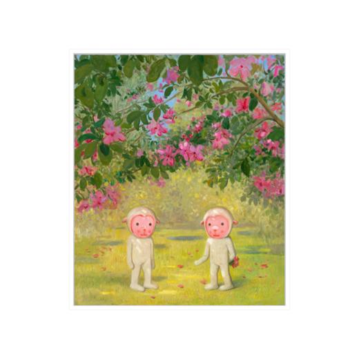 杨媛媛《花从春走过》版画 商品图0