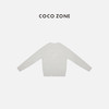 COCO ZONE 冬季新款立体条纹百搭圆领针织衫CC2D2974 商品缩略图1