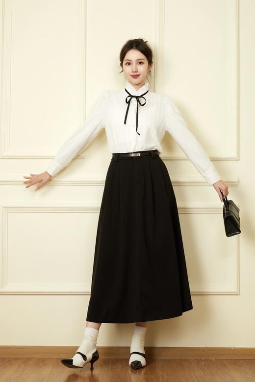 Le Malene 百搭优雅百褶半裙 19539 商品图3