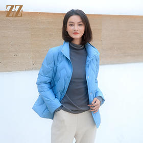 佐尔美冬季新款     短款90绒保暖减龄羽绒服外套女E34YY05