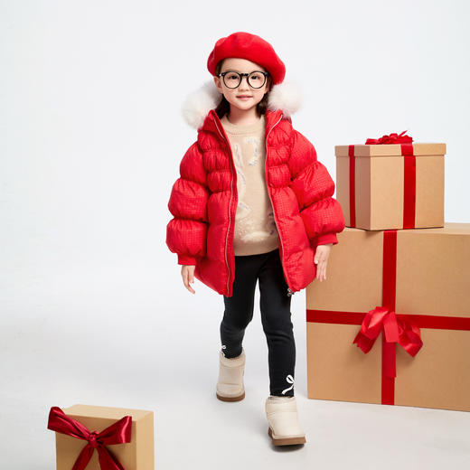 女童保暖打底棉裤冬季新款安奈儿童装实体店同款XG446847 商品图5