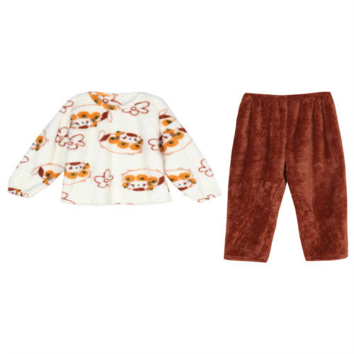 都市丽人睡衣套装生活家居双面法兰绒家居服LH12N7 商品图1