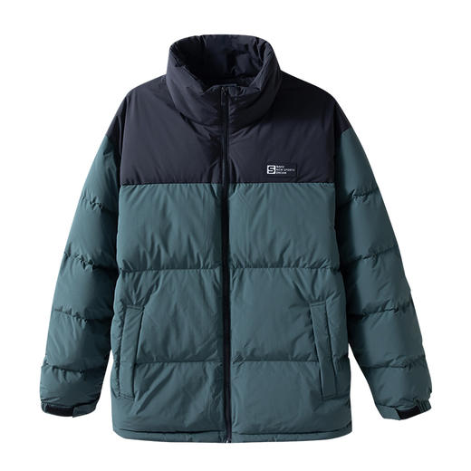 【撞色拼接品牌logo】赛琪男士简约冬季羽绒服254795 商品图3