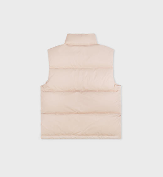 Sporty & Rich - Crown Puffer Vest - Champagne - 女装 - 背心 - 香槟色 商品图1
