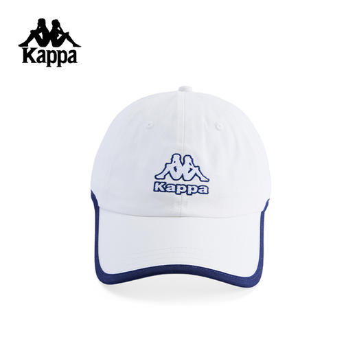 Kappa卡帕背靠背2024新款户外棒球帽男复古运动帽子女刺绣鸭舌帽K0FW8MB09 商品图1
