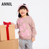 女童甜趣提花保暖毛衣冬季新款安奈儿童装实体店同款XG444598 商品缩略图2