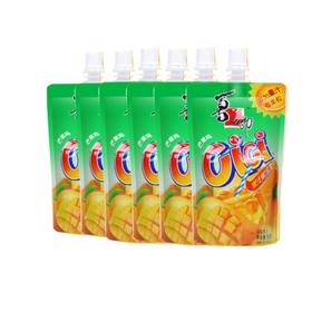 喜之郎cici果汁果冻爽可吸果冻芒果味150g*6袋
