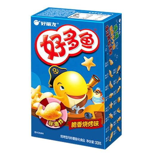 好丽友好多鱼脆香烧烤味33g 商品图0
