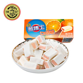 徐福记熊博士口嚼糖桔子味22g*12条