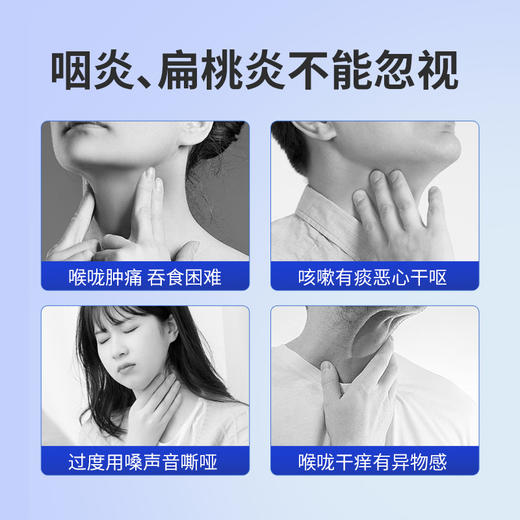 【ZP】安泰宁咽扁穴位磁疗贴慢性咽炎扁桃体咽喉炎干痒肿痛异物正品 商品图2