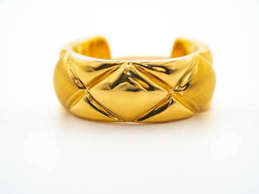 【热销款】宽面大C黄金耳环克重6.98 商品图4