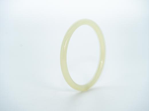 【推荐款】和田玉手镯（翠白）圈口55、56、57、58 商品图4