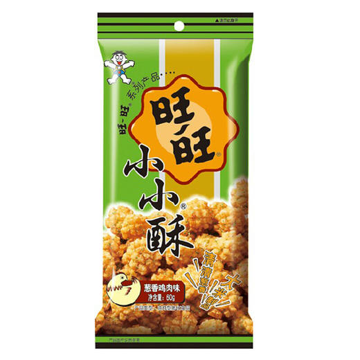 旺旺小小酥葱香鸡肉味60g*8袋 商品图0