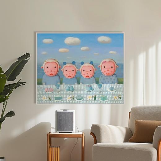 杨媛媛《全家福之海蓝蓝》版画 商品图4