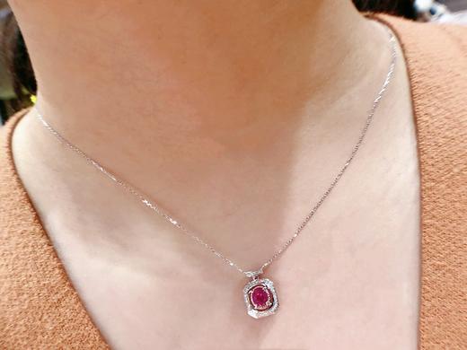 0.76ct刻面红宝石锁骨链 商品图4