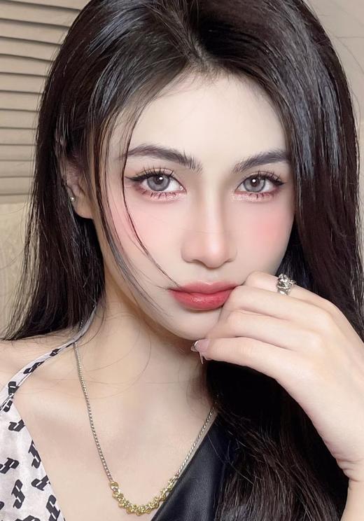 【月抛大直径】SNTTY月抛- 雾霜灰 - 14.5mm-【月抛 度数0-1000度 含525/575】 商品图1