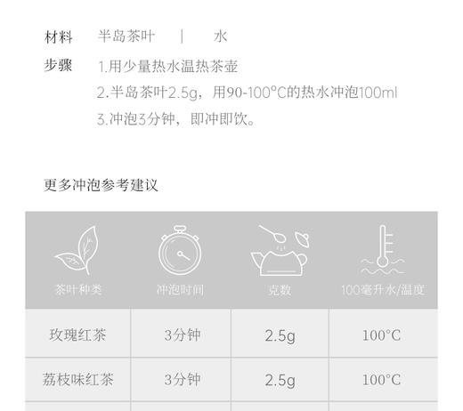 半岛玫瑰红茶25g 商品图7