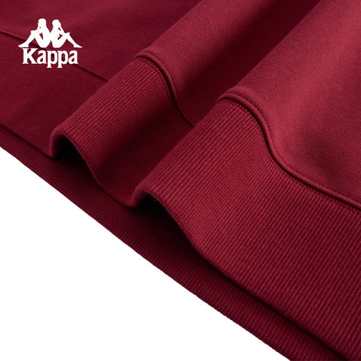 Kappa卡帕背靠背圆领运动卫衣女春秋新款休闲上衣男针织套头衫潮K0F12WT05 商品图7