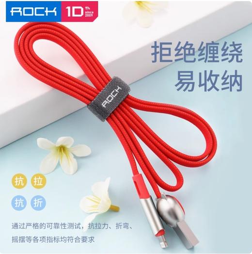 ROCK锌合金生肖充电线数据线 商品图3