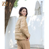 佐尔美冬季新款 短款减龄高级感90绒羽绒服女E34YY47 商品缩略图4