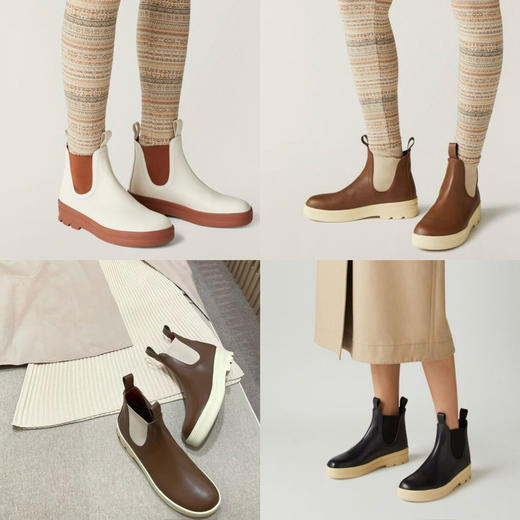 1117-9 扎实好穿 lp厚底休闲短靴 小牛皮面鹿皮内里橡胶大底 准码很准 36.5穿37 商品图0