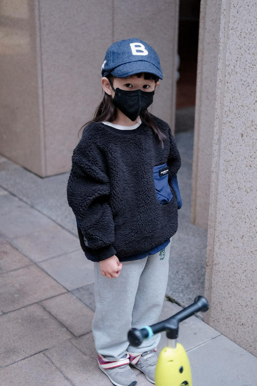 2024秋冬DD同款日系企鹅加绒卫裤！印花立体刺绣彩色条纹轻抓绒运动长裤！ 商品图4