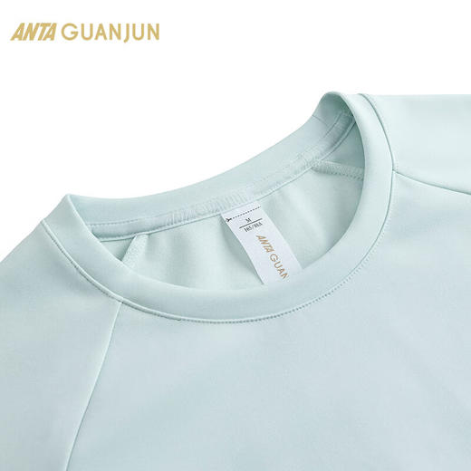 安踏冠军全天候系列女士加绒长袖T恤保暖内搭圆领针织衫162440401 商品图2