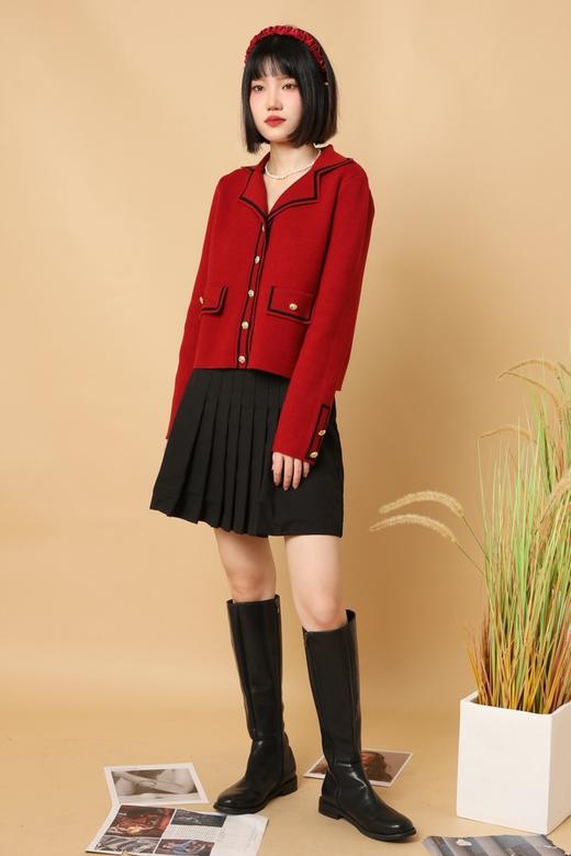 Stay2Weeks 翻领撞色针织衫 15217 商品图1