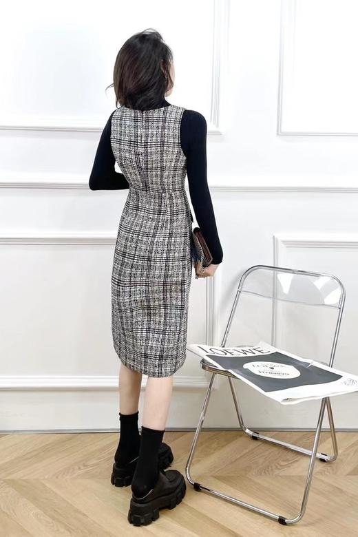 Le Malene 小香风黑色绒面套装 15278 商品图2