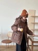 【YW】无忧购韩版收腰显瘦包扣休闲百搭羽绒服外套24028# 商品缩略图7