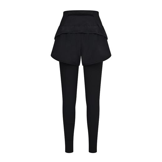 多威弹力压缩裤子女吸湿快干透气假两件九分裤3542454 商品图2