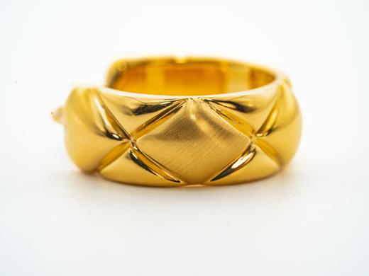 【热销款】宽面大C黄金耳环克重6.98 商品图3