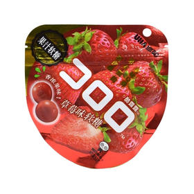 悠哈酷露露果汁软糖草莓味52g*6袋