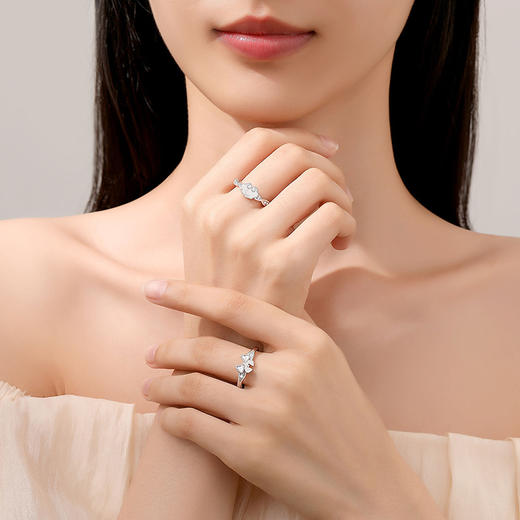 【波光粼粼】S925银蝴蝶结戒指【JHY-R000393B】 商品图2
