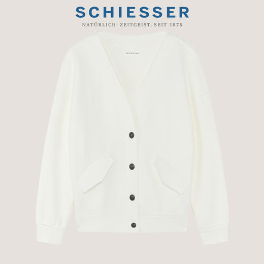 【空气棉外穿】SCHIESSER德国舒雅空气层开衫上衣31/23818U（ 可点击详情页最下方链接选择配套裤子） 商品图1